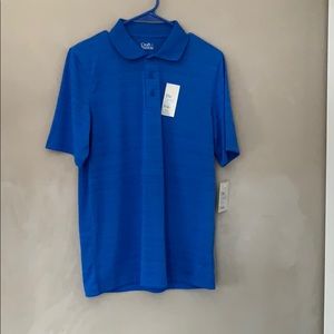 NEW Croft & Barrow Blue Polo (Small)